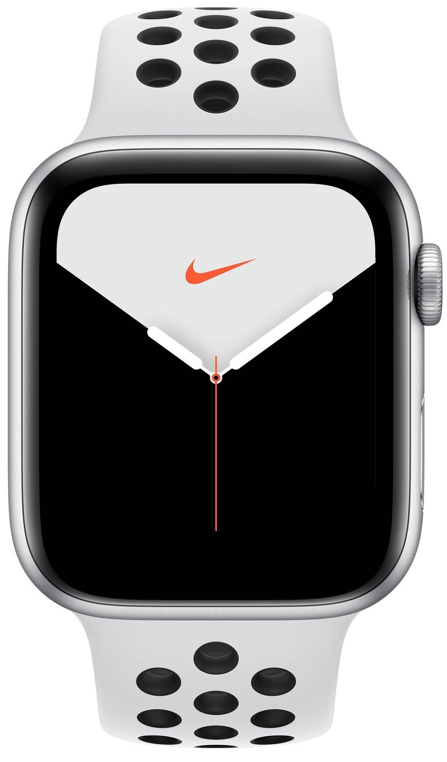 Apple Watch Series Nike 5 GPS 44mm Silver Aluminum Case Pure Plat/Blk Sp Band (MX3V2) б/у